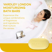 Yardley Lemon Verbena With Shea Butter Bar Soap, 4.25 Ounce