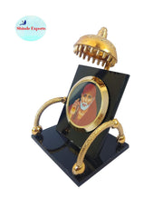 SHINDE EXPORTS Sai Baba Car Dashboard Stand (Design 6)