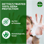 Dettol Liquid Handwash Dispenser Bottle Pump (Pack of 3 - 200ml each)- Original Hand Wash | Germ Defence Formula | 10x Better Germ Protection