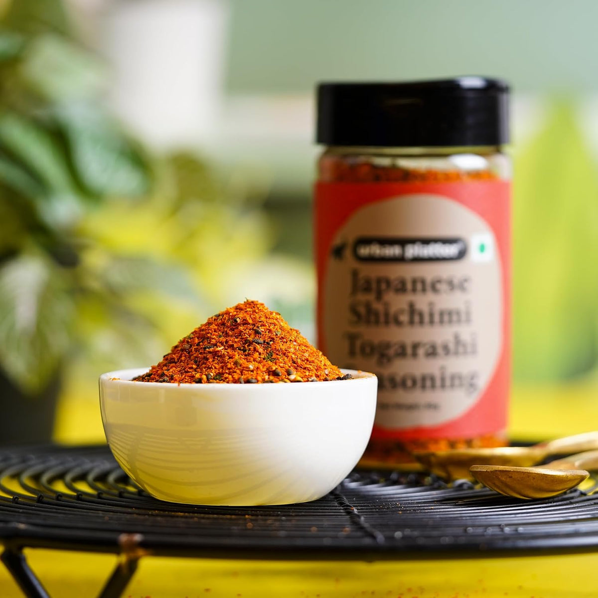 Urban Platter Shichimi Togarashi Seasoning, 80g (Japanese Seven-Spice Blend | Aromatic & Zesty)