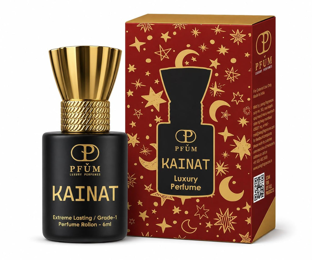 Parag Fragrances PFUM Kainat Luxury Perfume Roll On 6 ml for Men Extreme Lasting Grade-1 Fragrance
