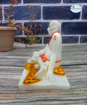 SHINDE EXPORTS Shree Swami Samarth murti Idol Statue for car Dashboard (11.5cm)