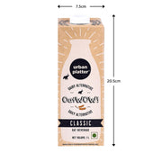 Urban Platter OatWOW Classic Oat Beverage, 1 Litre (Pack of 1, Plant-Based, Milk Alternative, Creamy, Lactose-Free)