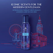 Yardley London Liquid Gentleman Luxe No Gas Perfumed Lemon Deodorant | No Gas Deo For Men| 2X Perfume | 12 Hours Action | 120Ml