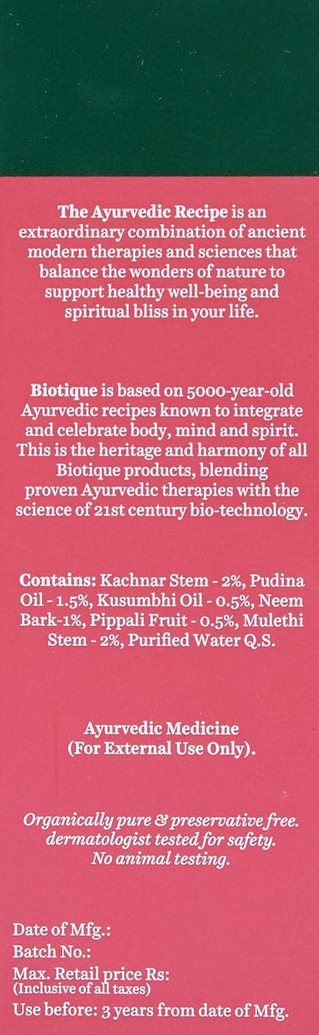 Biotique Bio Bhringraj Fresh Growth Therapeutic Oil, 200ml and Biotique Bio Mountain Ebony Vitalizing Serum For Falling Hair Intensive Hair Growth Treatment, 120ml (Pack of 2)