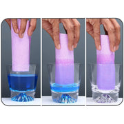 Gala Actifiber Kitchen Sponge Cloth for Table, Glass and Kitchen Cleaning, Microfiber and PVA Cleaning Cloth, 3 Pcs, Multicolour