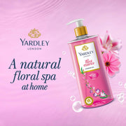 Yardley London| Shower Gel| Floral Essence| With Natural Floral Oils Of Iris & Violet| No Parabens| No Silicones 500ml