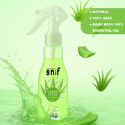 The Old Natural Snif Premium Room Freshener Spray | Natural Essential Oils | Long-Lasting 1000+ Sprays for Room, Car & Living Space (Green Pulse/Bloom Burst)