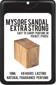 Parag Fragrances Mysore Sandal Extra Strong Pocket Attar Perfume 18ml (Made From Attars For Long Staying on Clothes) Easy To Use and Carry in Pocket and Purse