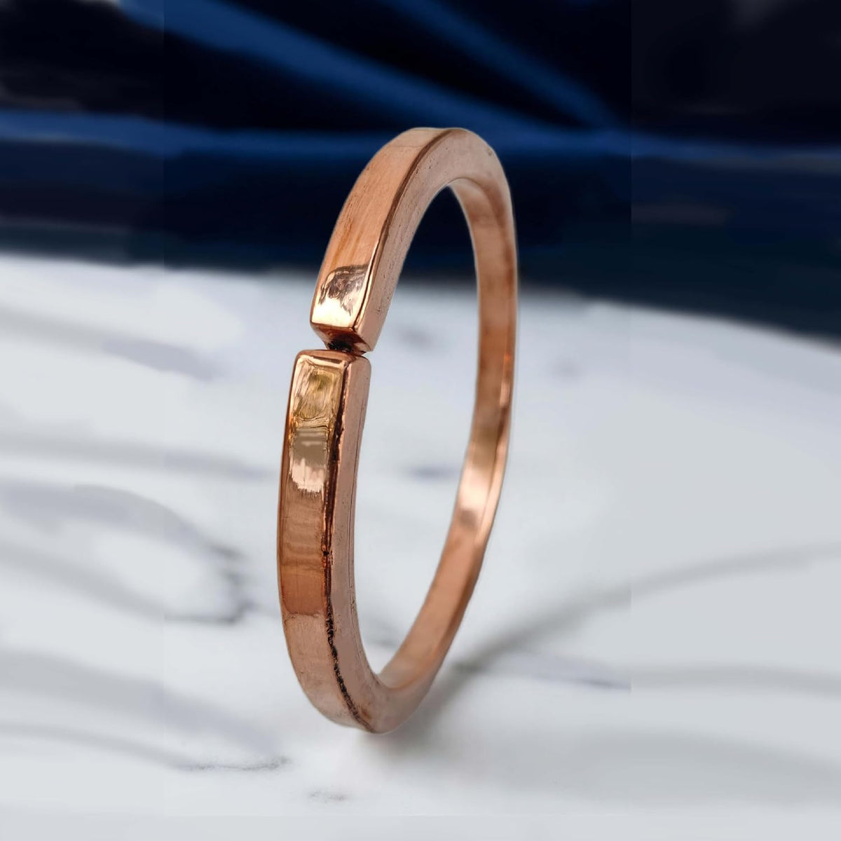 SHINDE EXPORTS heavy pure copper bracelet cuff kada bangle for women men