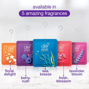 Godrej aer Power Pocket Bathroom Freshener – Assorted Pack of 9 (90g)| Lasts up to 30 days | Germ Protection
