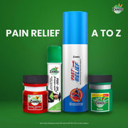 Zandu Ultra Power Balm - 10 ml, For instant pain relief from strong Headache, Bodyaches & Cold and Muscle Pain