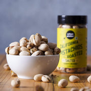 Urban Platter Roasted Salted California Pistachios, 100g [Lightly Salted | Premium California Pistachios In Shell | Rich in Fibre | Rich in Protein | Add to Fruit Salads, Oatmeals, Trail Mixes, Desserts, Baked Goods]