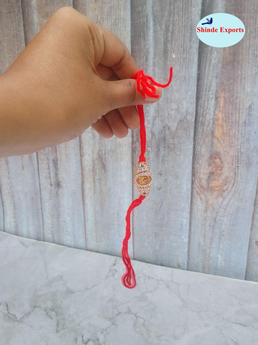 SHINDE EXPORTS Shirdi Saibaba rakhi gift for brother and bhabhi sister and kid