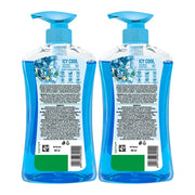 Dettol Icy Cool Body Wash and Shower Gel Pump for Men | Goodness of Salicylic Acid | Menthol Freshness | 500ml Pack of 2