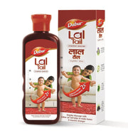 DABUR Lal Tail 500ml and Dabur Badam Tail Oil 50ml - Combo Pack