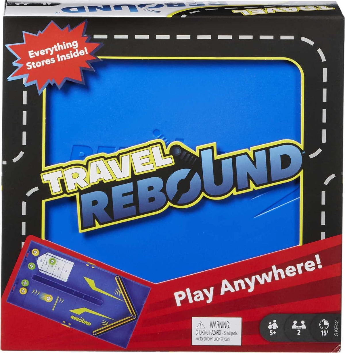 Mattel Travel Rebound Board Game, Multi color