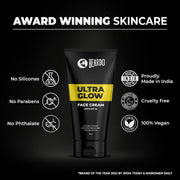 Beardo Ultraglow All in One Face Cream For Men with SPF 30, 60g | Aloe Vera With Vitamin E for Skin Brightening & Dark Spots Reduction