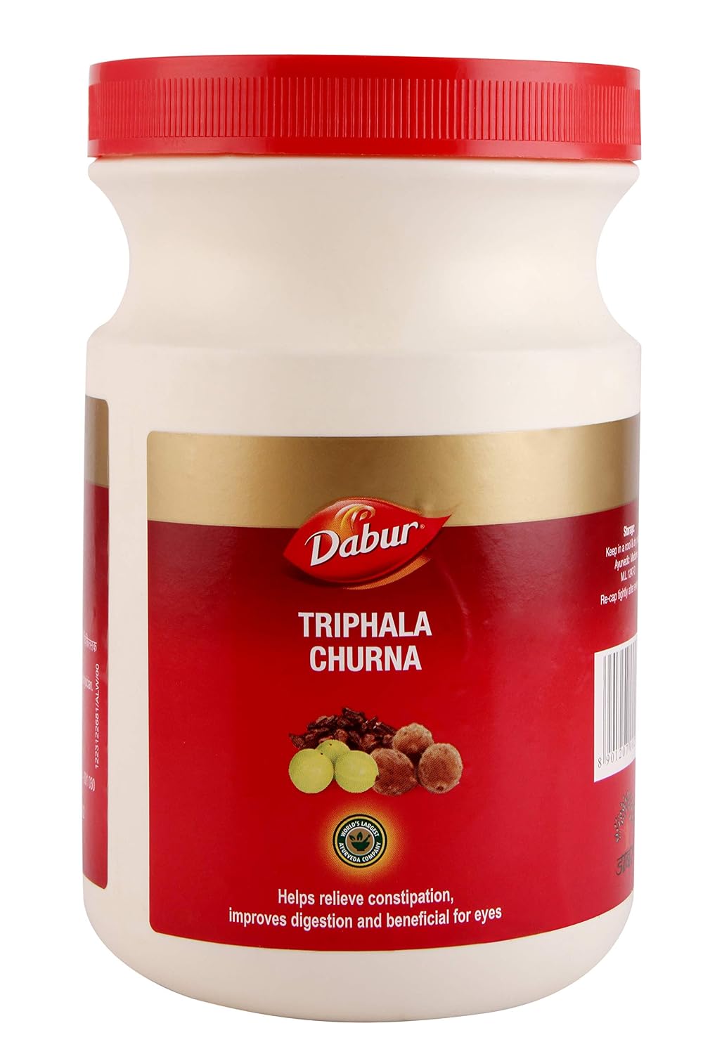 Dabur Triphala Churna Ayurvedic Remedy For Gastro Intestinal Health - 500g & Dabur Nature Care Isabgol Double Action Trifala And Ajwain, Effective Relief From Constipation And Gas - 100 Gm