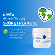 NIVEA Aloe & Hydration Body Cream with Aloe Vera and Deep Moisture Serum, 48H Moisturisation, Non-Greasy Formula for Normal to Dry Skin, 400 ml