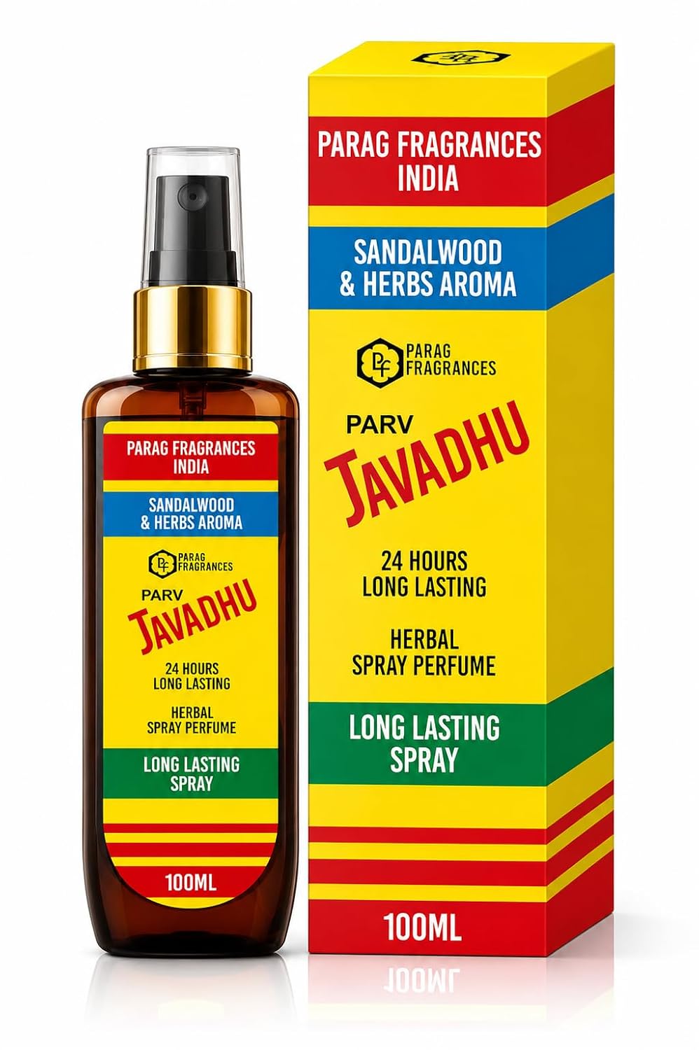 Parag fragrances Natural Javadhu Perfume Spray 100Ml