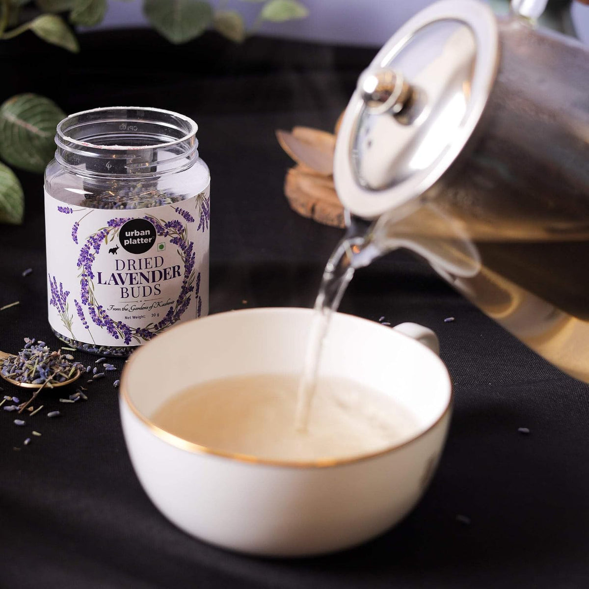 Urban Platter Dried Lavender Flowers from Kashmir, 30g