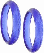 NMII Acrylic (Plastic) Kada With Diamond Cut Pattern Glossy Finished For Women & Girls | Kangan For Girls | Kada Set For Women | Wedding, Party & Gift