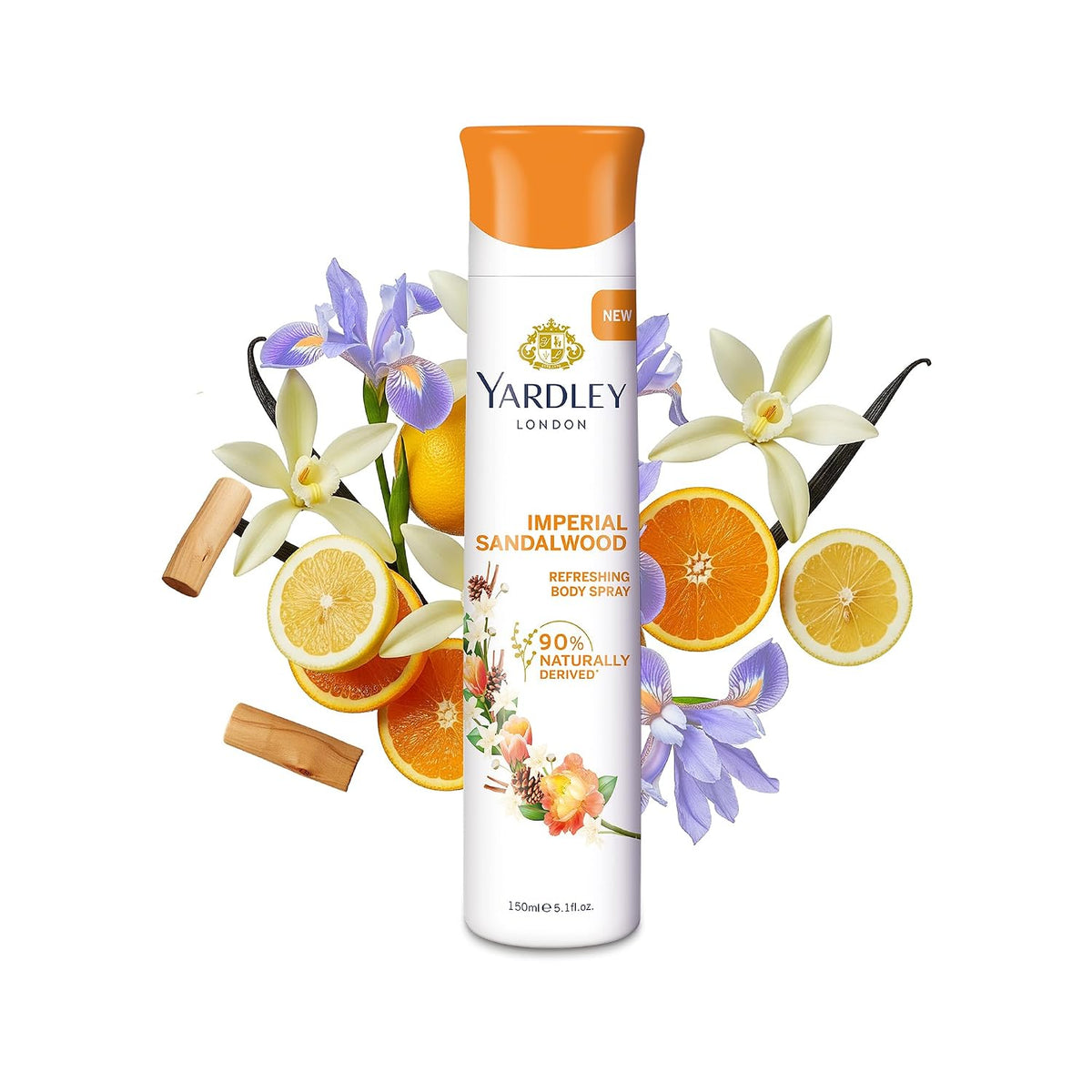 Yardley London Imperial Sandalwood Perfumed Deo For Women, 150ml