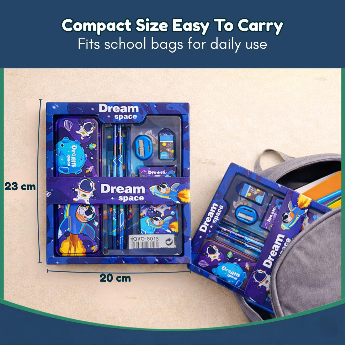 Toy Imagine Space Theme Stationery Set for Kids | 12-Piece Stationary Kit for Boys & Girls Age 3-15 Years - Return Gifts -School Supplies & Learning Gift for Kids