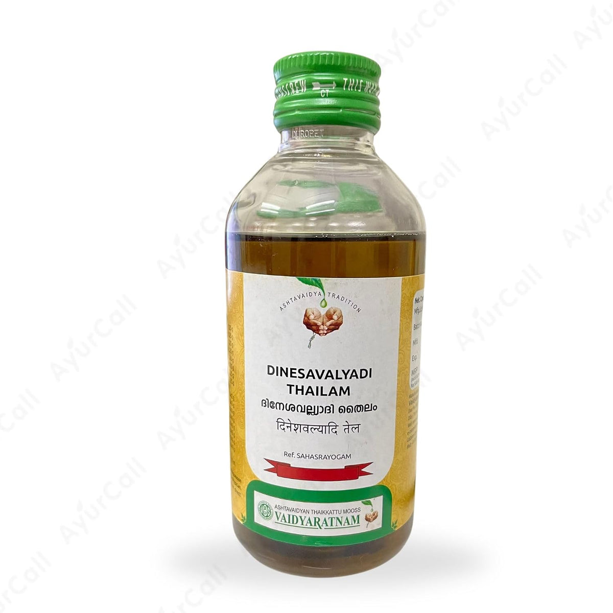 VAIDYARATNAM Dineshavalyadi Thailam, 200 ml