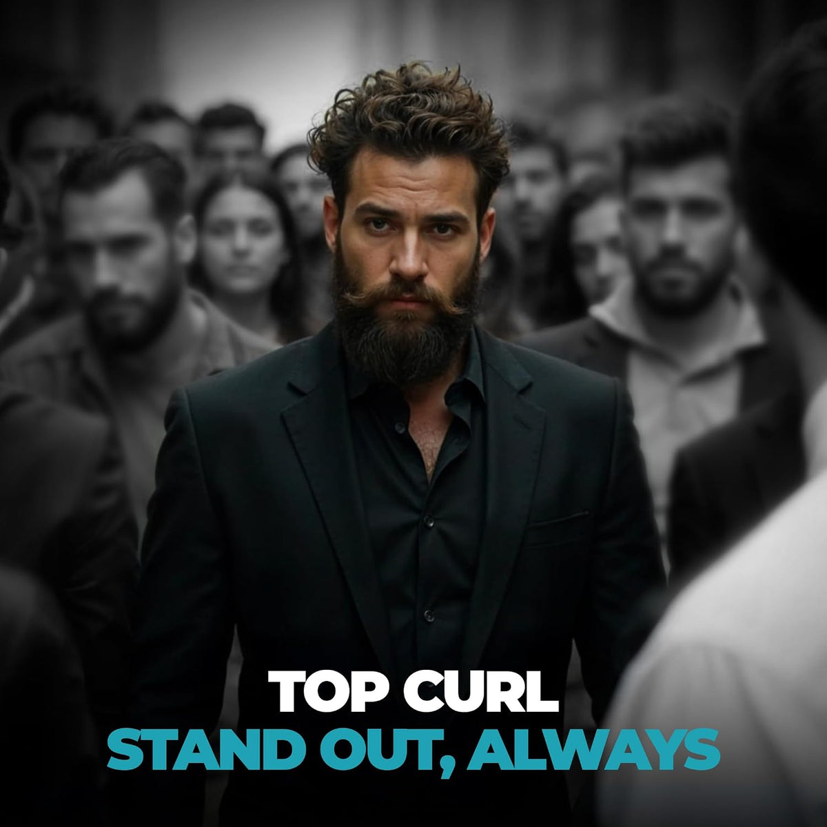 Beardo Man Curls 100g | Curly Hair Cream for Bouncy, Shiny & Defined Curls | Flaxseed Gel for Hair, Leave in Cream, Hair Styling Cream for Men & Women