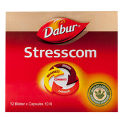 Dabur Stresscom Ashwagandha - 120 Caps (10 Caps X 12 Strips)