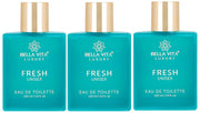 Bella Vita Fresh EDT Unisex - 100 Ml (Pack of 3)