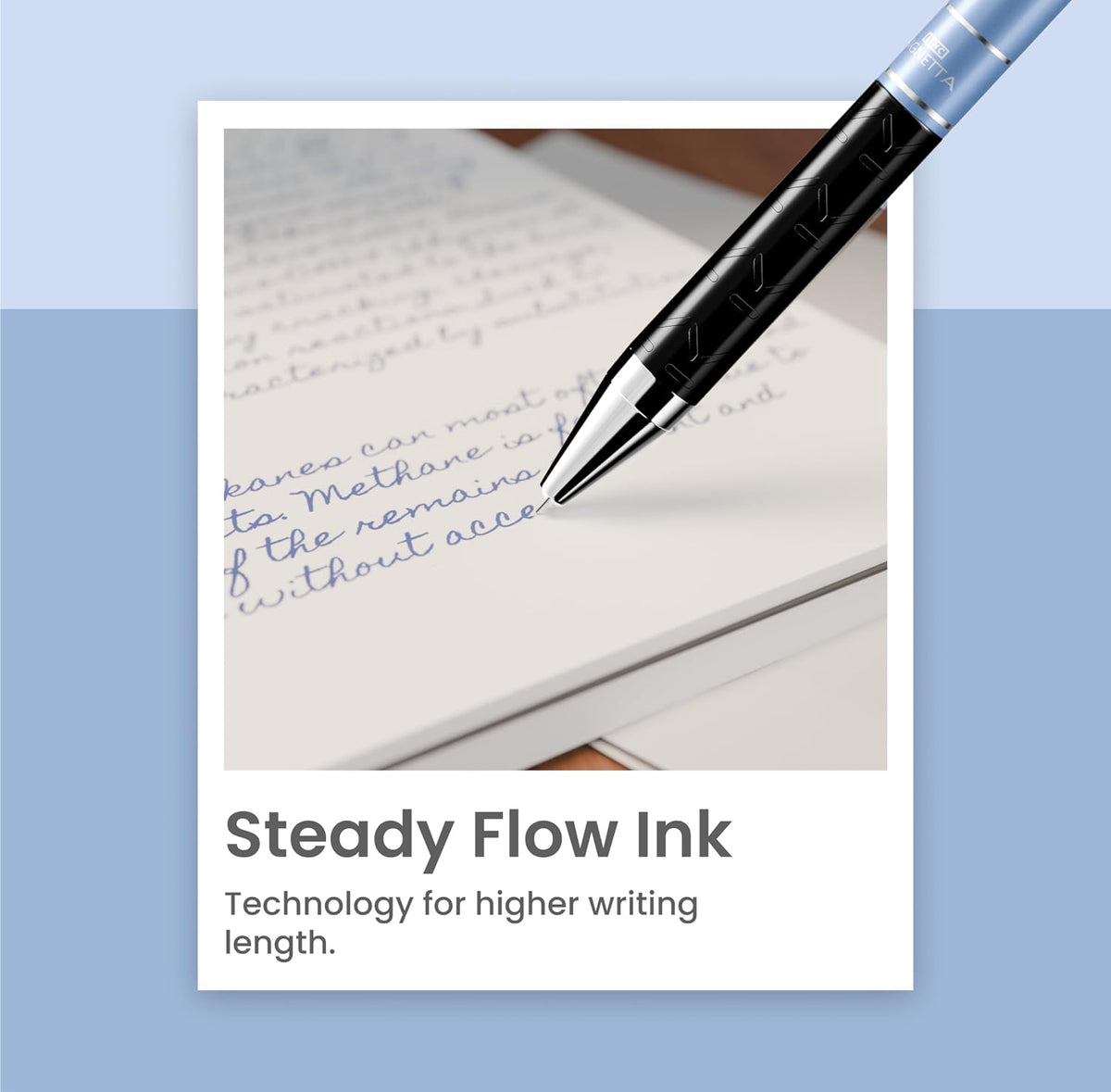 Linc Signetta Fine 0.7mm Ball Pen | Blue | Pack of 10