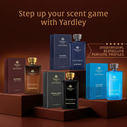 Yardley London Oud Royale | Eau De Parfum | Long Lasting International Perfume for Man | Saffron Oud Leather Fragrance | Upto 15% dosage | 100ml EDP| Ideal Gift for Man