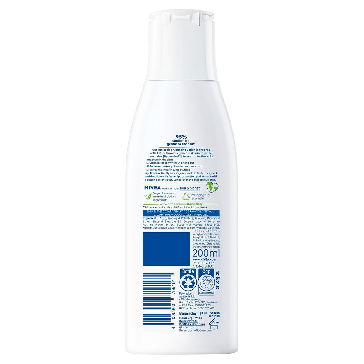 Nivea Visage Refreshing Cleansing Milk (200ml)