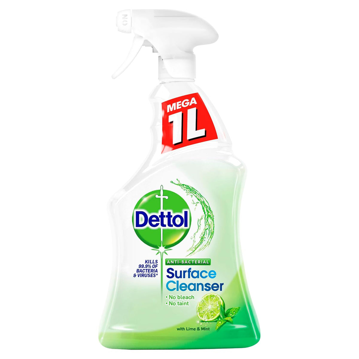 Dettol Anti Bacterial Surface Cleaner Lime and Mint