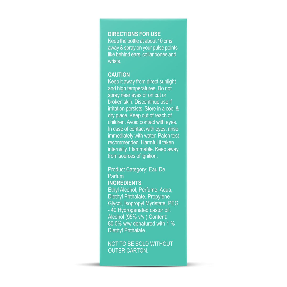 BEARDO Sea Borne Eau De Parfum for Man, 50ml | Long Lasting Fragrance | Perfume For Man | Citrus, Fresh & Aquatic | Gift For Men | Husband | Boyfriend