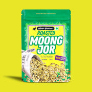 Urban Platter Roasted Moong Jor, 200g (High Protein, High Fiber, Palm Oil Free | Non Fried Nostalgic Indian Snack | Flattened Whole Mung Beans)