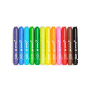 Camel Washable Colour Medium Tip Markers 12 Shades (lid Colour May Vary)