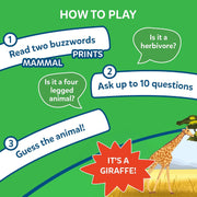 Skillmatics Guess in 10 – Animal Kingdom, Card Game for Kids & Families
