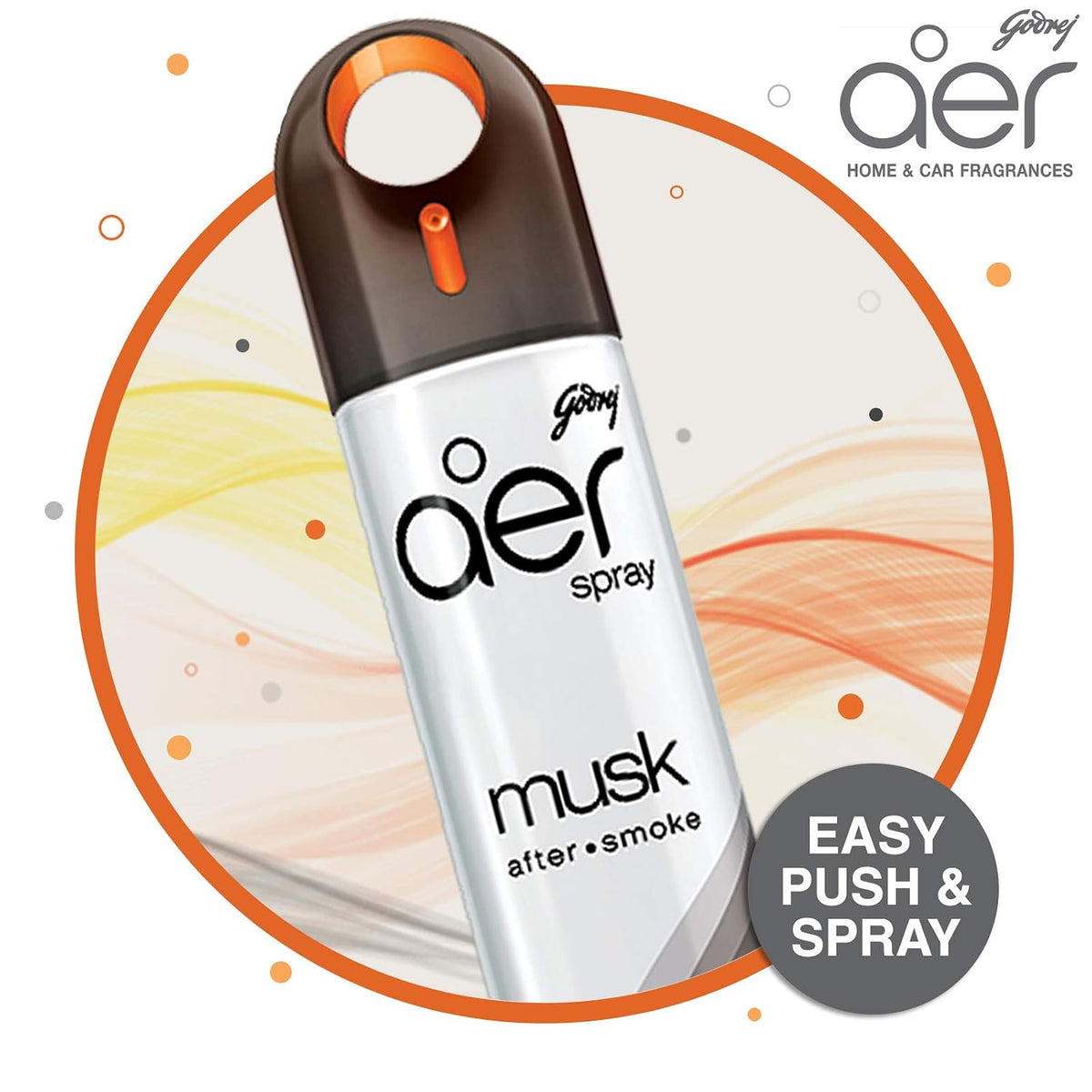 Godrej Aer Home Air Freshener Spray - 300 ml(Musk after smoke)