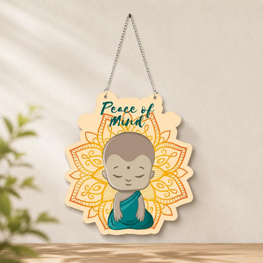 Artvibes Mind Is Everything Quotes Wall Hanging Wooden Art For Living Room | Office | Decor Item | Wall Poster | Office Decor | Wall Art Print | Inspirational quotes | Gift Items (WH_5501N)