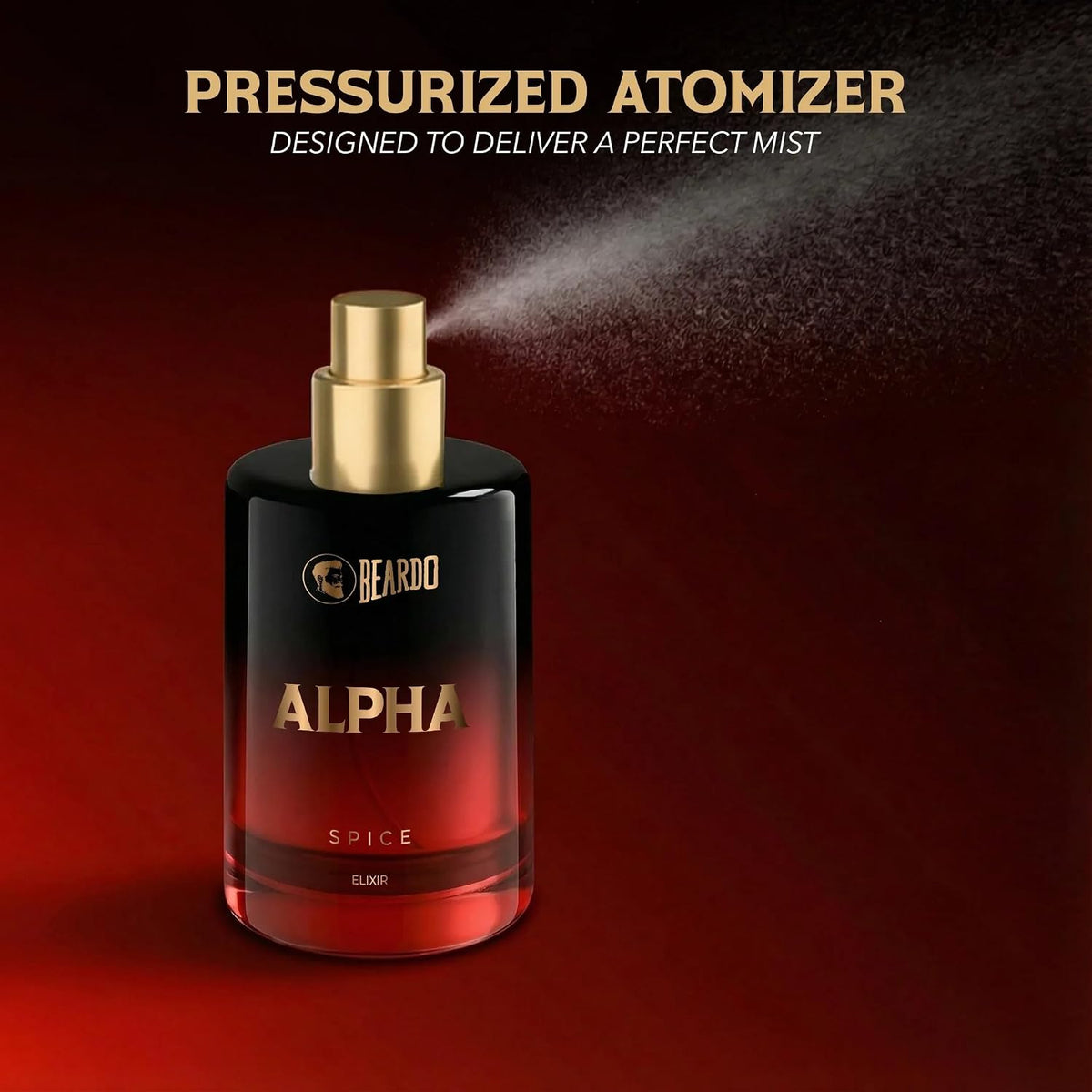 BEARDO Alpha Spice Elixir 30ml | Extrait De Parfum | Woody & Spicy Perfume For Men | Long Lasting Perfume | Premium Gift For Man | Gift For Husband | Boyfriend