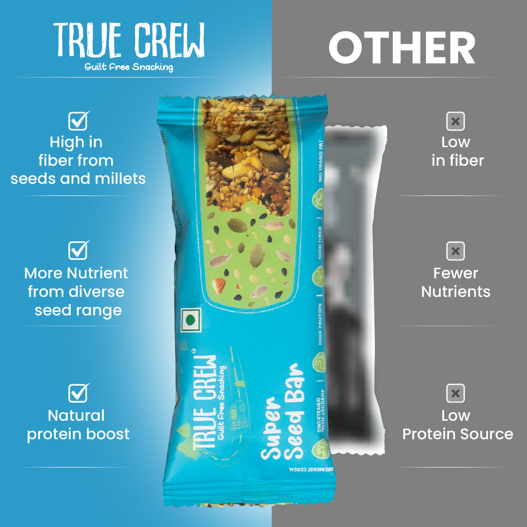 Sri Sri Tattva TRUE CREW - Super Seed Bar, 25 g