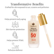 Sri Sri Tattva Mineral Sun Shield, 50 ml by Shankara