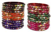 NMII Bangle Set for Women (Multi-Colour)