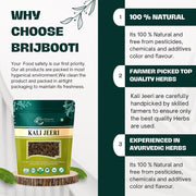 BrijBooti Kali Jiri - Kaali jiri - Kadwa Jeera - Kali Jeeri – Natural Black Cumin Seed
