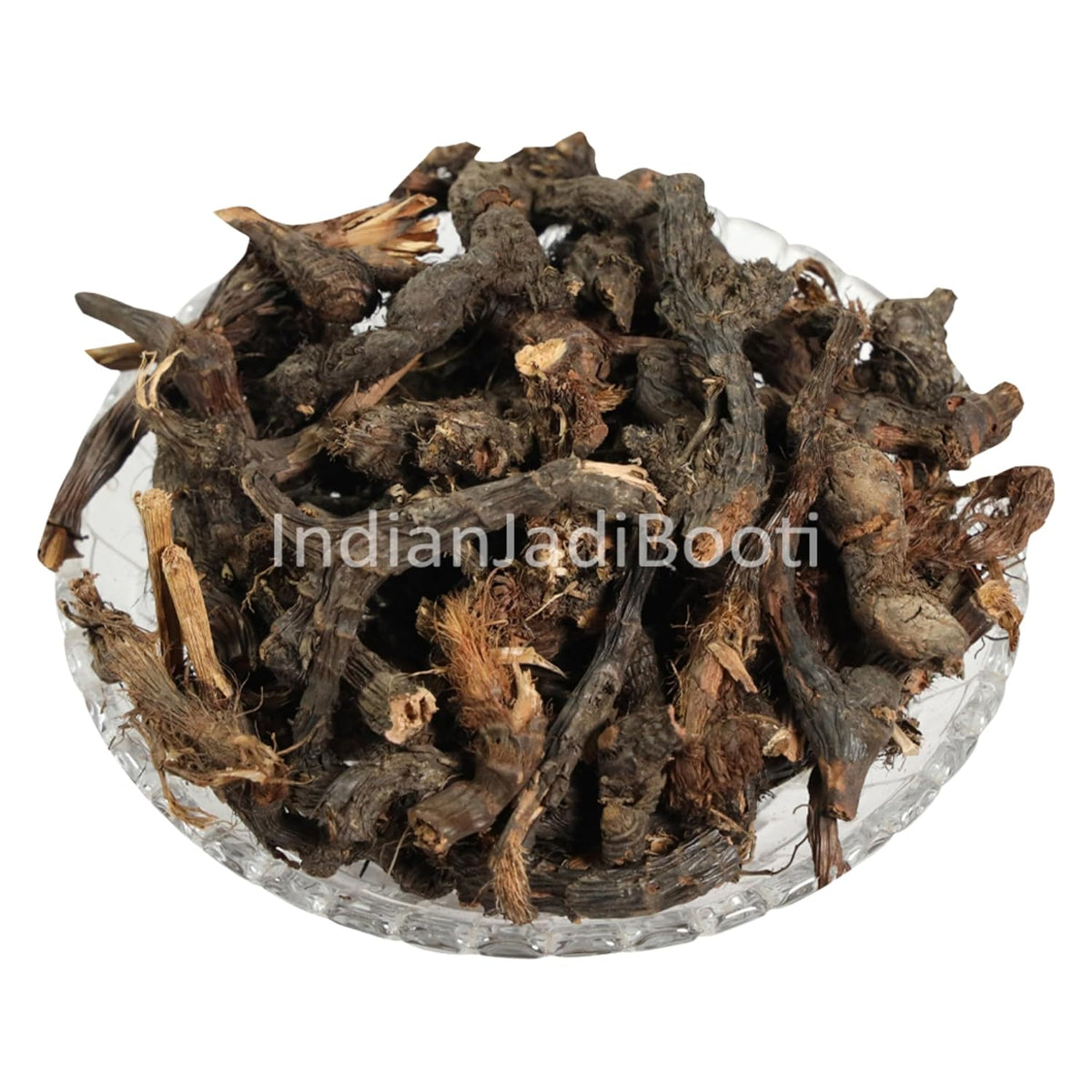 IndianJadiBooti Nagarmotha Whole (100g) - Mustak Rhizome (Cyperus Rotundus) - Nut Sedge/Tunga Gaddalu - Natural Aromatic Herb for Digestion, Hair Care, Skin Ubtan & Women's Wellness - Raw