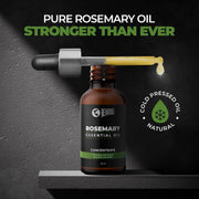 Beardo Rosemary Essential Oil | Hair Oil | Rosemary Essential Oil for Hair Growth | For Hair & Skin Nourishment | 100% Natural | Aroma Oil | Rosemary Oil 15 ml